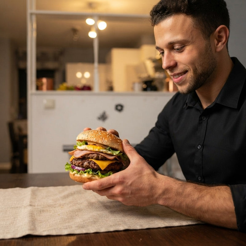 Hamburguesa Completa Casera